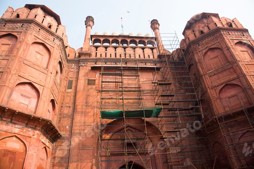 Preview: Red Fort Delhi, India, UNESCO World Heritage Site.