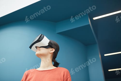 Preview: Woman in virtual reality