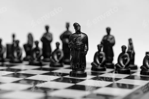 Preview: Ukrainian chess with Gogol's heroes on the board symbolizes battle and war