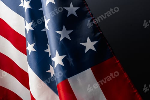 Preview: Stars and Stripes: American Flag Close-Up