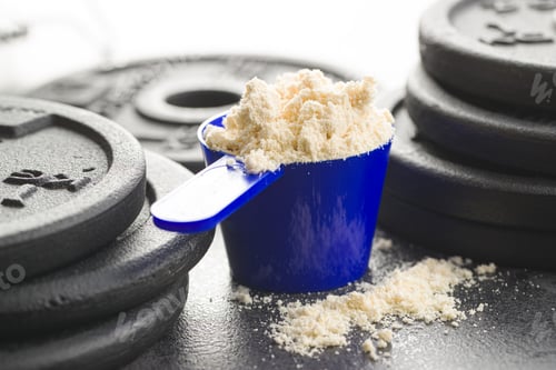 Preview: Whey protein powder.