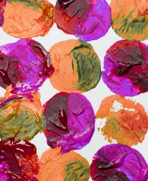Preview: Gouache Paint Background Texture In Different Colors