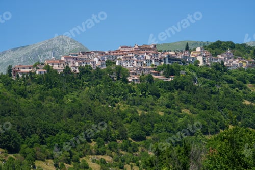 Preview: Alfedena, old town at Abruzzo National Park