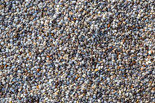 Preview: The chia seeds. Healthy superfood.