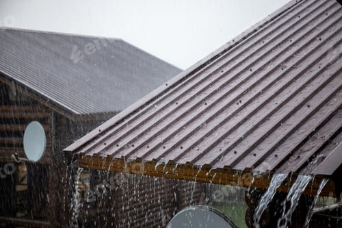 Preview: The recreation center was flooded with heavy rain and the downpour ruined the summer weather