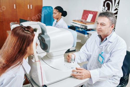 Preview: Oculus fundus check-up