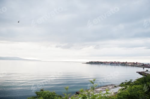 Preview: View on Nesebar town, Bulgaria.
