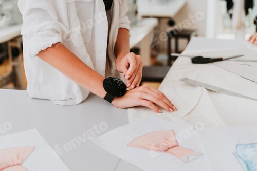 Preview: Team of fashion designers at work