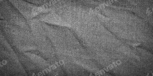 Preview: creased gray cotton fabric. texture or background