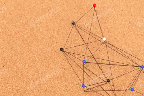 Preview: pins connected creating a network