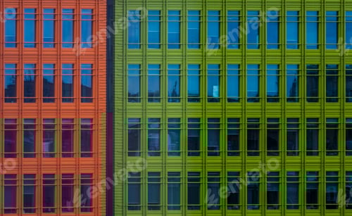 Preview: Colorful commercial buildings