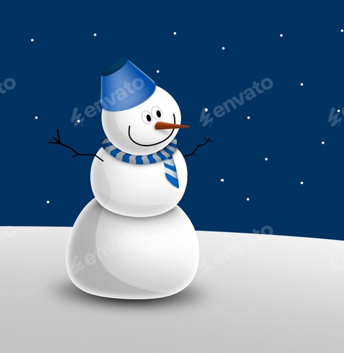 Preview: Snowman illustrations