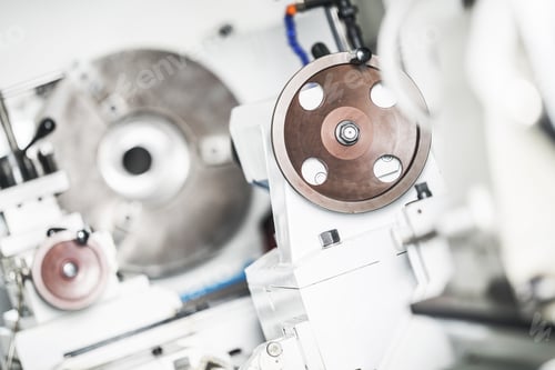 Preview: Modern Metal Lathe Machine