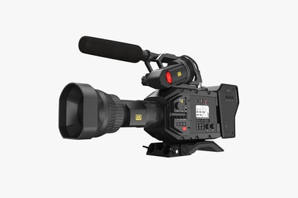 Preview: Professional Broadcast 4K Camcorder with Microphone