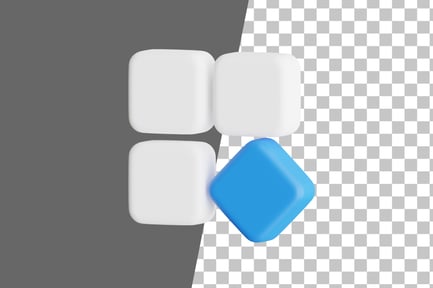 Preview: App Menu 3D Icon