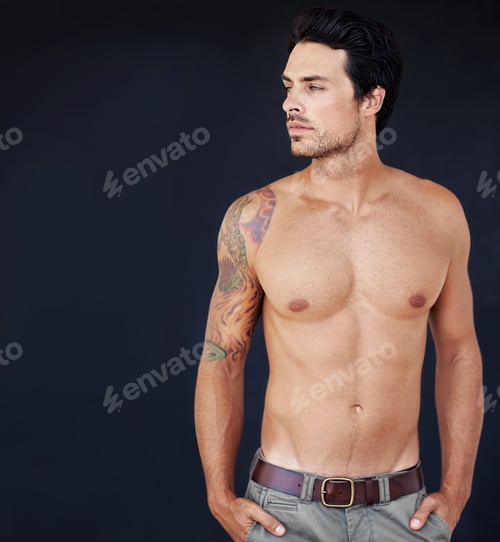 Preview: His tattoo brings an edge to his boyish good looks