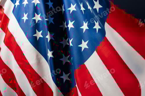 Preview: Stars and Stripes: American Flag Close-Up