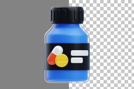 Preview: Pills 3D Icon