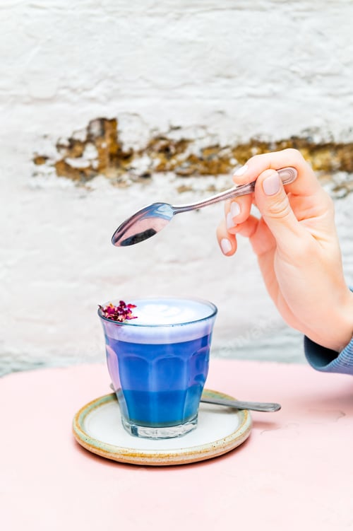 Preview: Butterfly Matcha from organic blue matcha