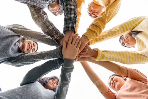 Preview: Team Hands Empathy Trust Partner partnership grow connect business partner and connection