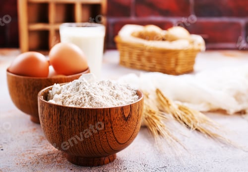 Preview: ingredients for baking
