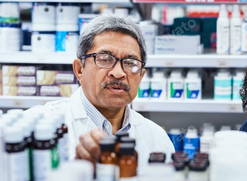 Preview: Keeping his pharmacy neat and tidy