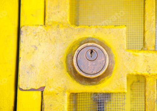 Preview: Yellow lock