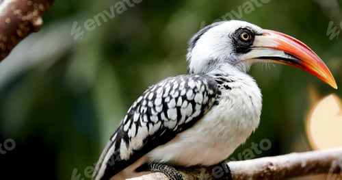Preview: A beautiful Southern Yellow-billed Hornbill