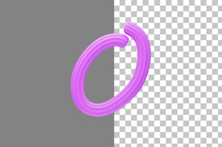 Preview: Creamy 0 3D Icon