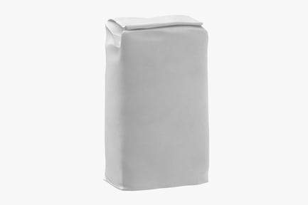 Preview: Generic Bagged Flour Sack, Plain White