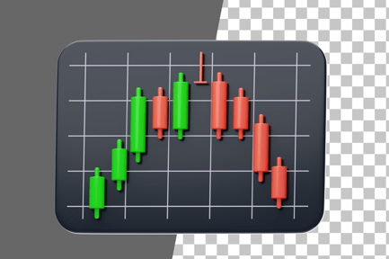 Preview: Gravestone Doji 3D Icon