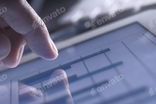 Preview: A Comprehensive and Detailed Data Analysis Presented on a Tablet Screen for Insights