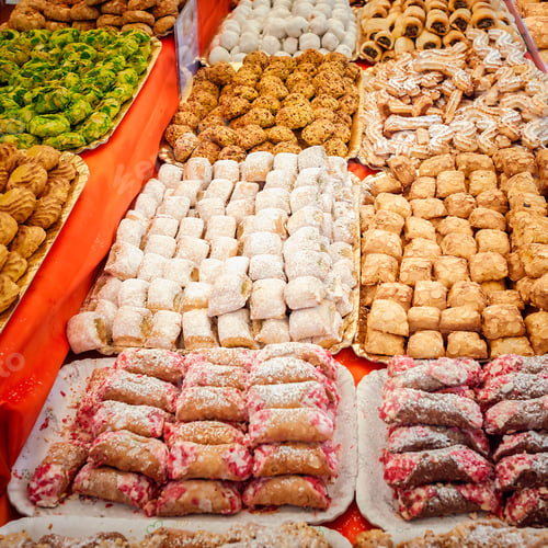Preview: Various Sicilian almond biscuits.