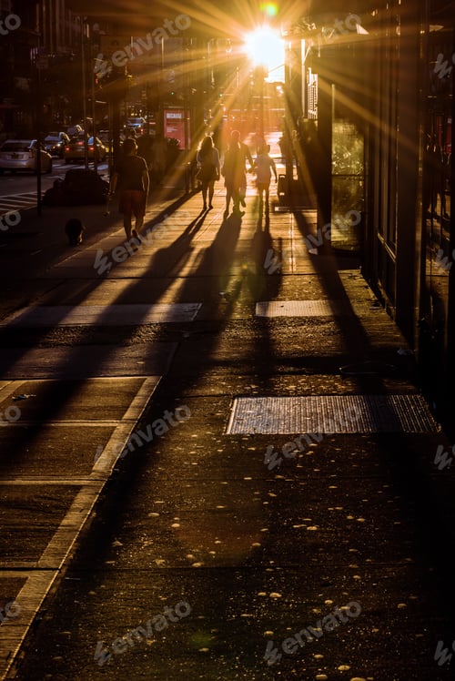 Preview: Golden hour in New York.