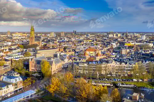 Preview: Groningen city from above