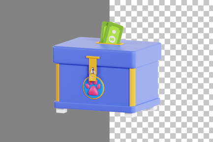Preview: Donation 3D Icon