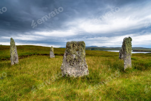 Preview: Dramatic sky over Ceann Hulavig
