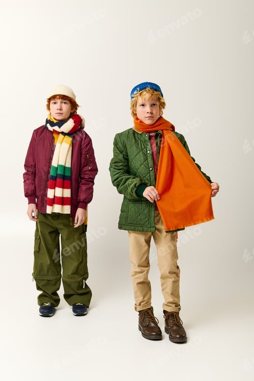 Preview: Stylish childhood memories come to life with vibrant outfits and cheerful smiles