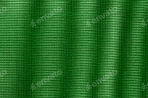 Preview: Symmetric Corrugated Macro Texture Of Textile Fabric Of Green Color For Wallpaper Or For An