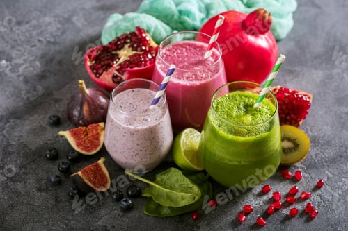 Preview: Different Smoothies, Detox Concept