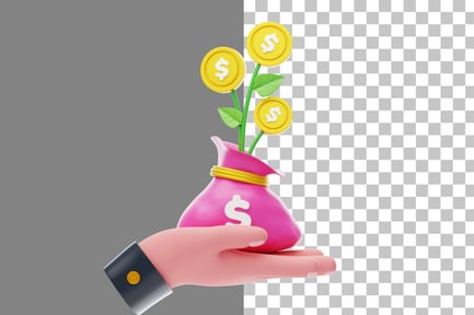 Preview: Venture Capital 3D Icon