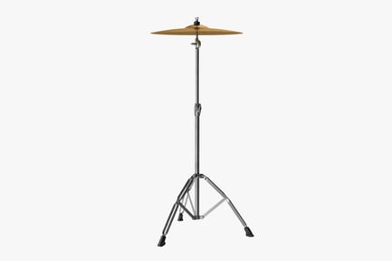 Preview: Brass Ride Cymbal on Adjustable Stand