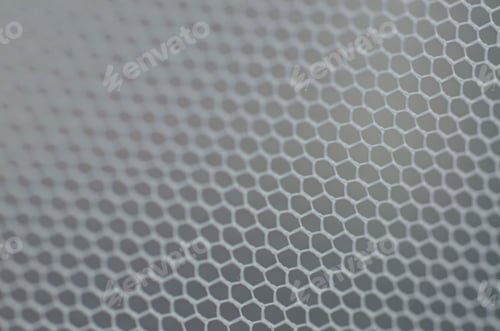Preview: Textile Backgrounds with Honeycomb Mesh Hexagonal Patterns and Natural Weaves