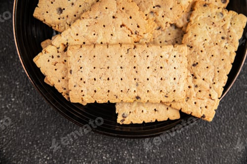 Preview: cracker whole grain healthy food durum wheat cookies tasty snack fresh gourmet food