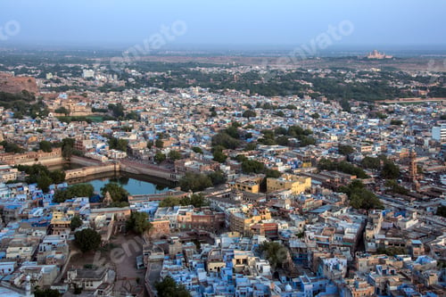 Preview: Overview of the city of Jodhpur in India