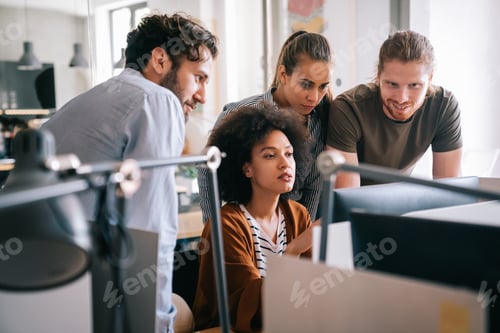 Preview: Software engineers working on project and programming in company
