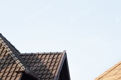 Preview: Roof and blue sky