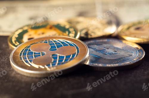 Preview: Closeup shot of coins