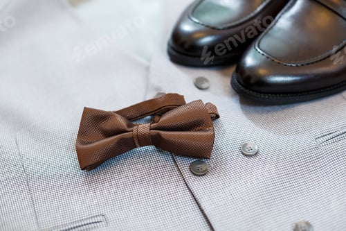 Preview: groom's accessories on the wedding day