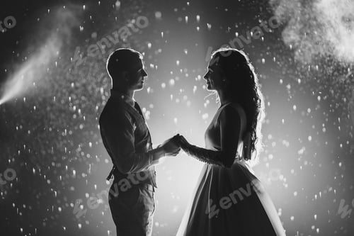 Preview: Happy married couple at their wedding